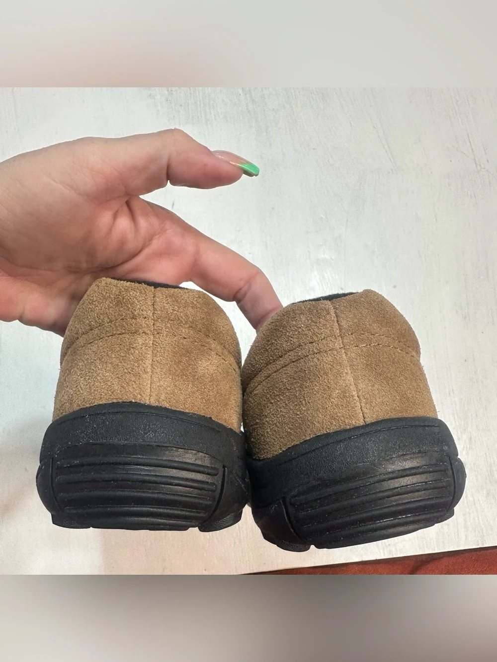 Magellan Outdoors Grayson Suede Slip On Shoes Men’s 10.5D Brown Casual Comfort